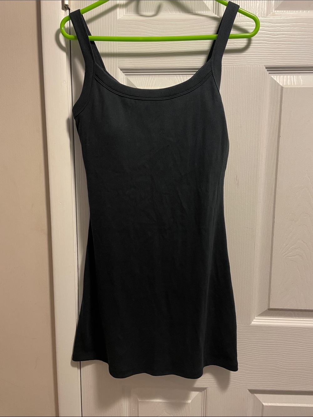 Abercrombie & Fitch Black Tank Mini Dress